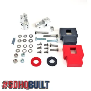 '07-17 Jeep Wrangler JK SDHQ Built Billet Battery Terminal Kit