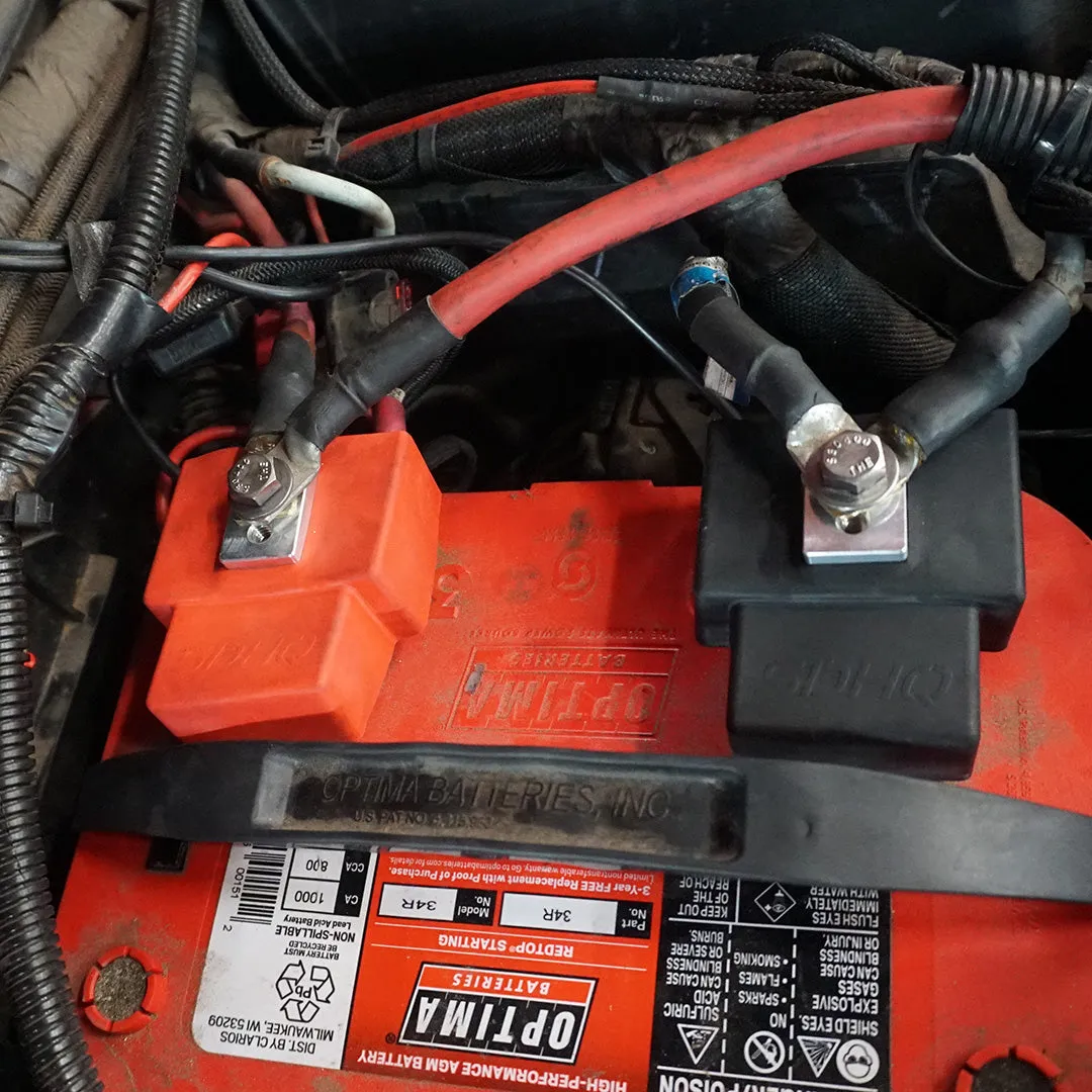 '07-17 Jeep Wrangler JK SDHQ Built Billet Battery Terminal Kit