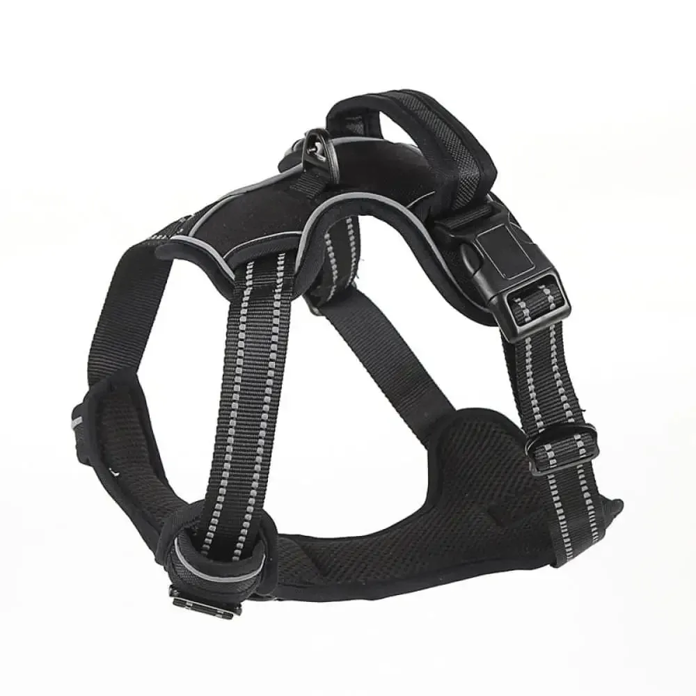 2 Leash Clips Durable no Pull Reflective Control Handle Dog Vest Harness Air Mesh for Small, Medium, and Large Dog