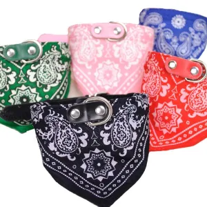 Adjustable Dog Scarf Collar