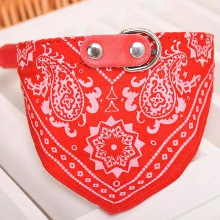 Adjustable Dog Scarf Collar