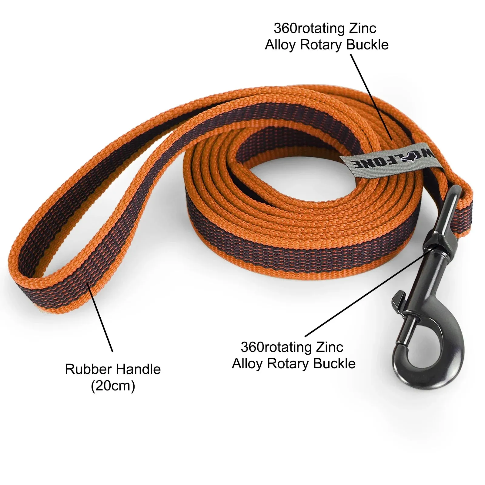 Altrapet Multi-Length Adjustable Dog Leash with Stylish Dual-Color Design