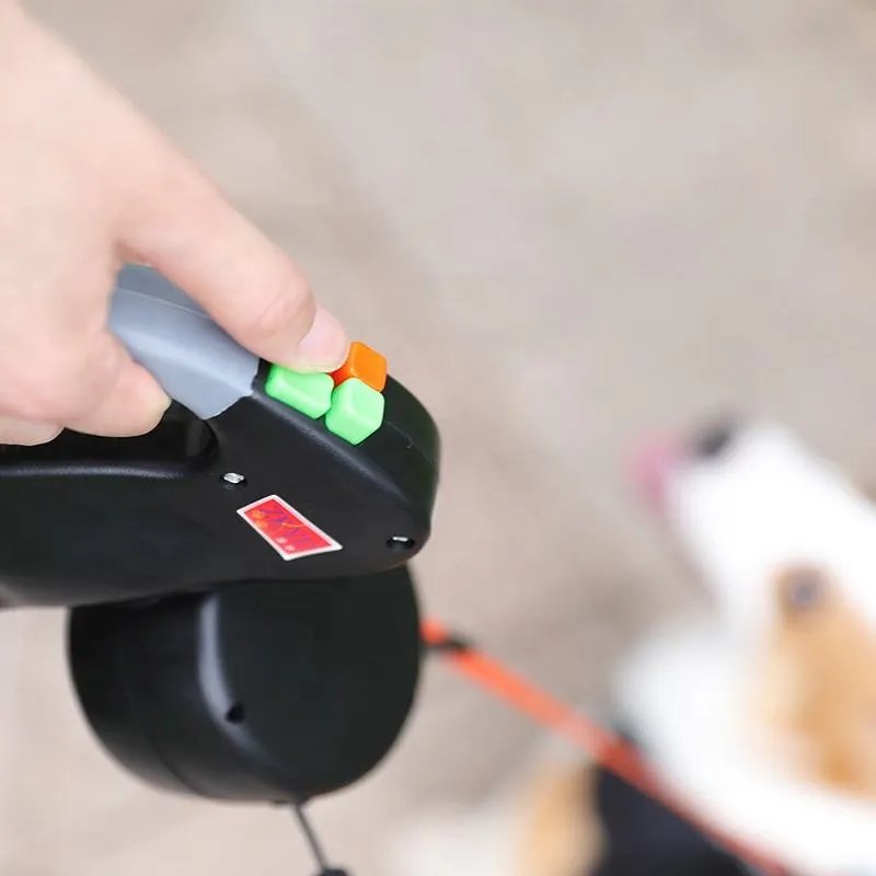 Anti-Winding Double-Headed Traction Rope for Small and Medium Dogs