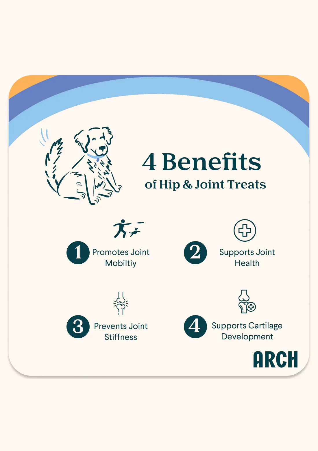 Arch Sustainable Dog Treats - 3 pack