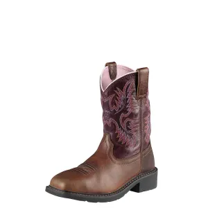 Ariat Womens Krista Steel Toe Work Boot Dark Tan