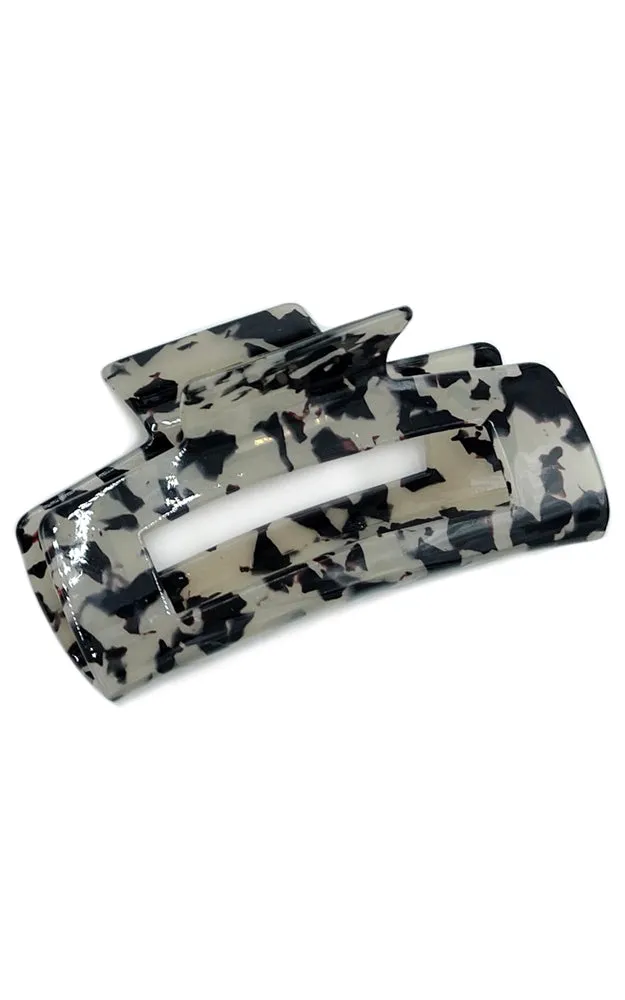 BHL110122 Rectangle Shape Single Acrylic Hair Claw