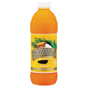 Caribbean Smoothie Orange Flavoured Dairy Mix Concentrate 1L
