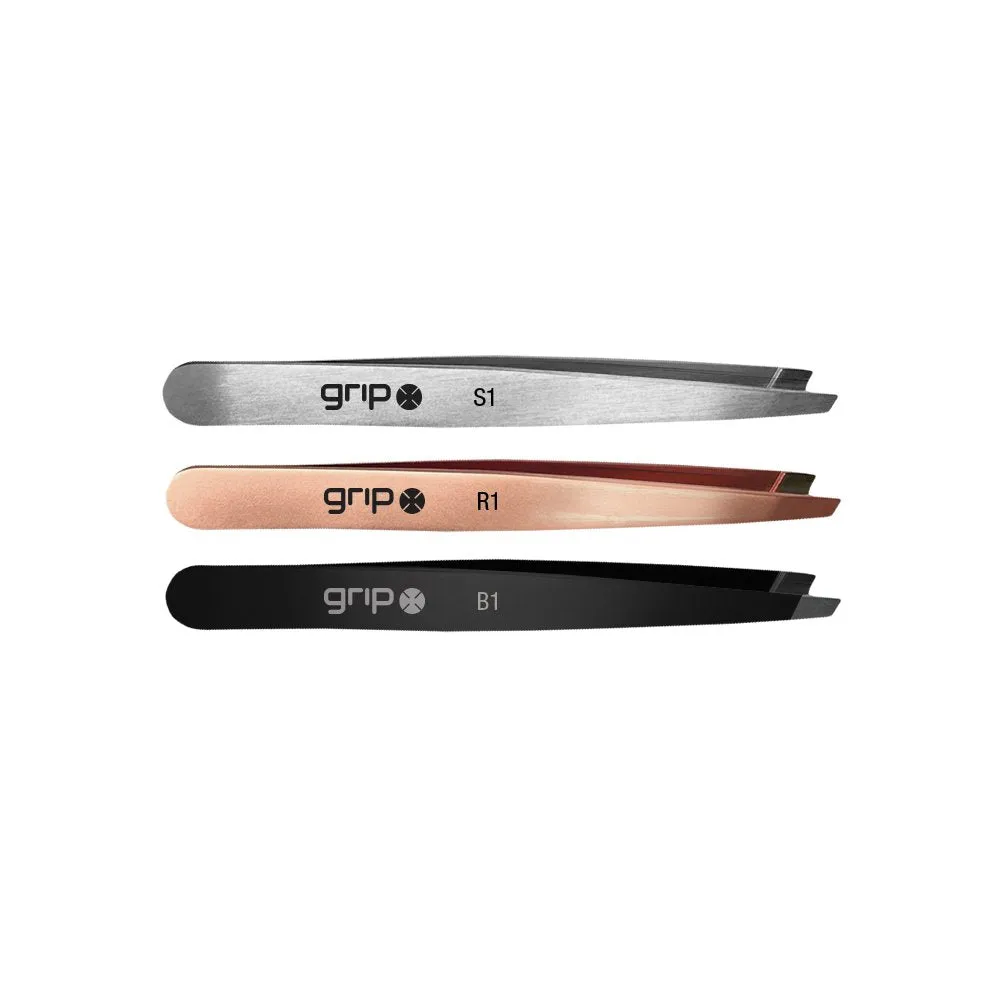 Caron Grip #1 Slant Tip Tweezers