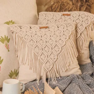 Carta Boho Handcrafted Cushion Cover