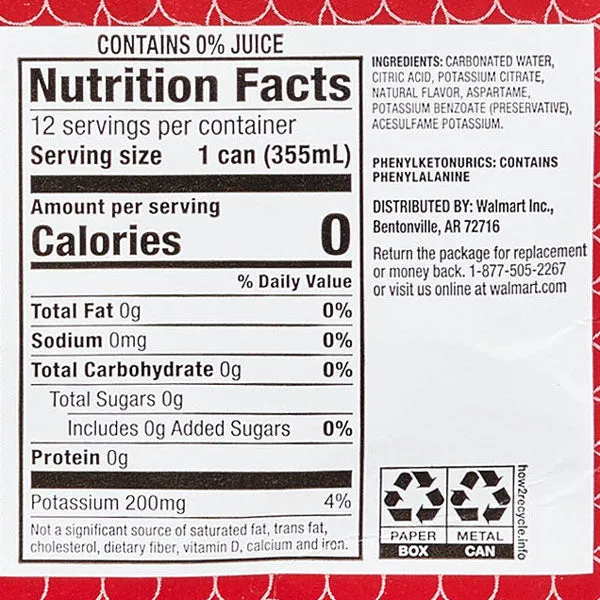 Clear American Strawberry Sparkling Water, 12 fl oz, 12 Count