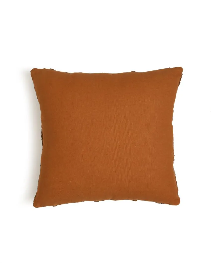 Colorful Hand Beaded Cushion Cover Wave Design | 18 x 18 inches