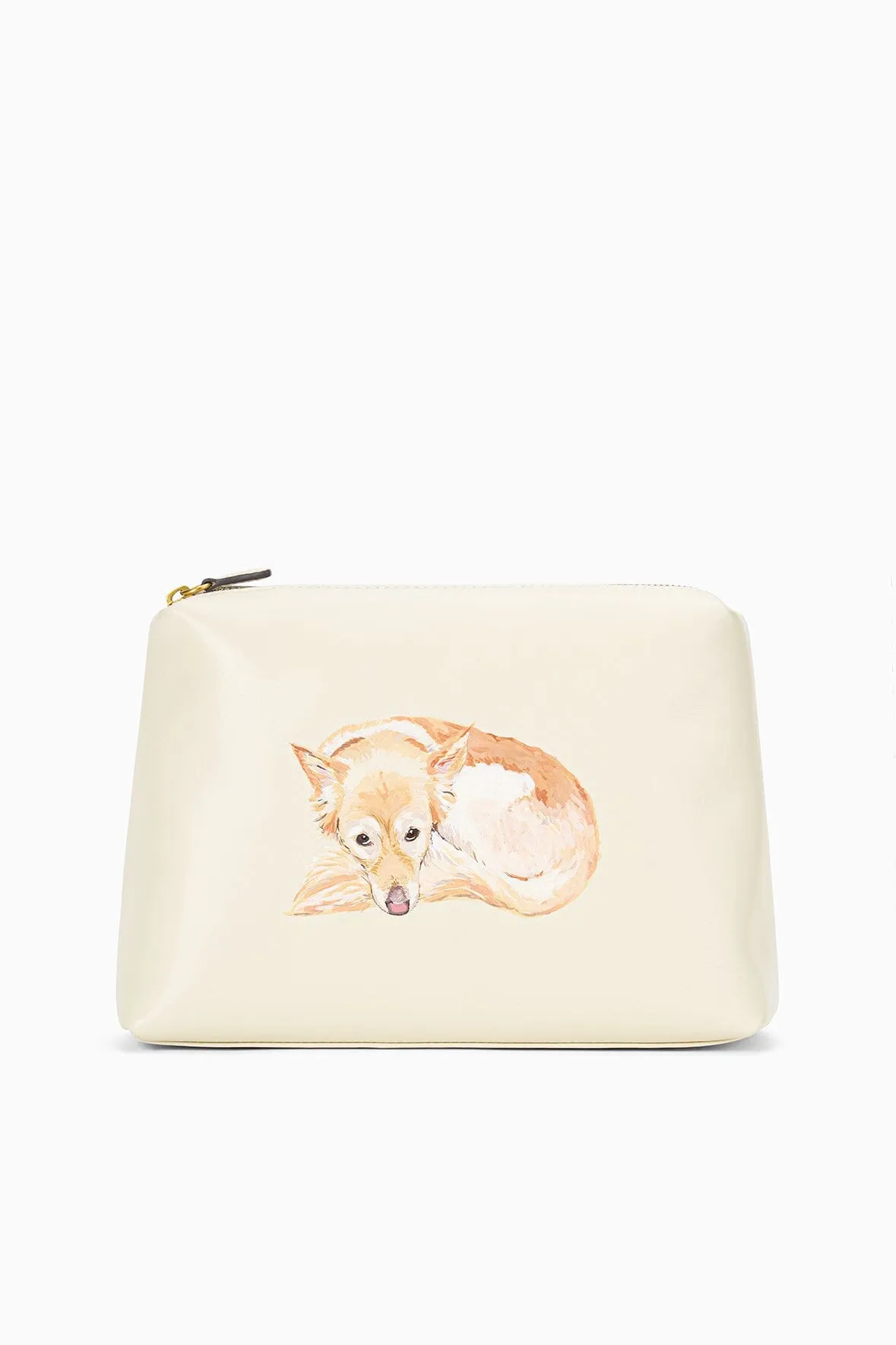 CUSTOM SHIRLEY POUCH | CREAM