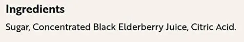 D'arbo Black Elderberry Fruit Syrup - 16.9 Ounce Bottle