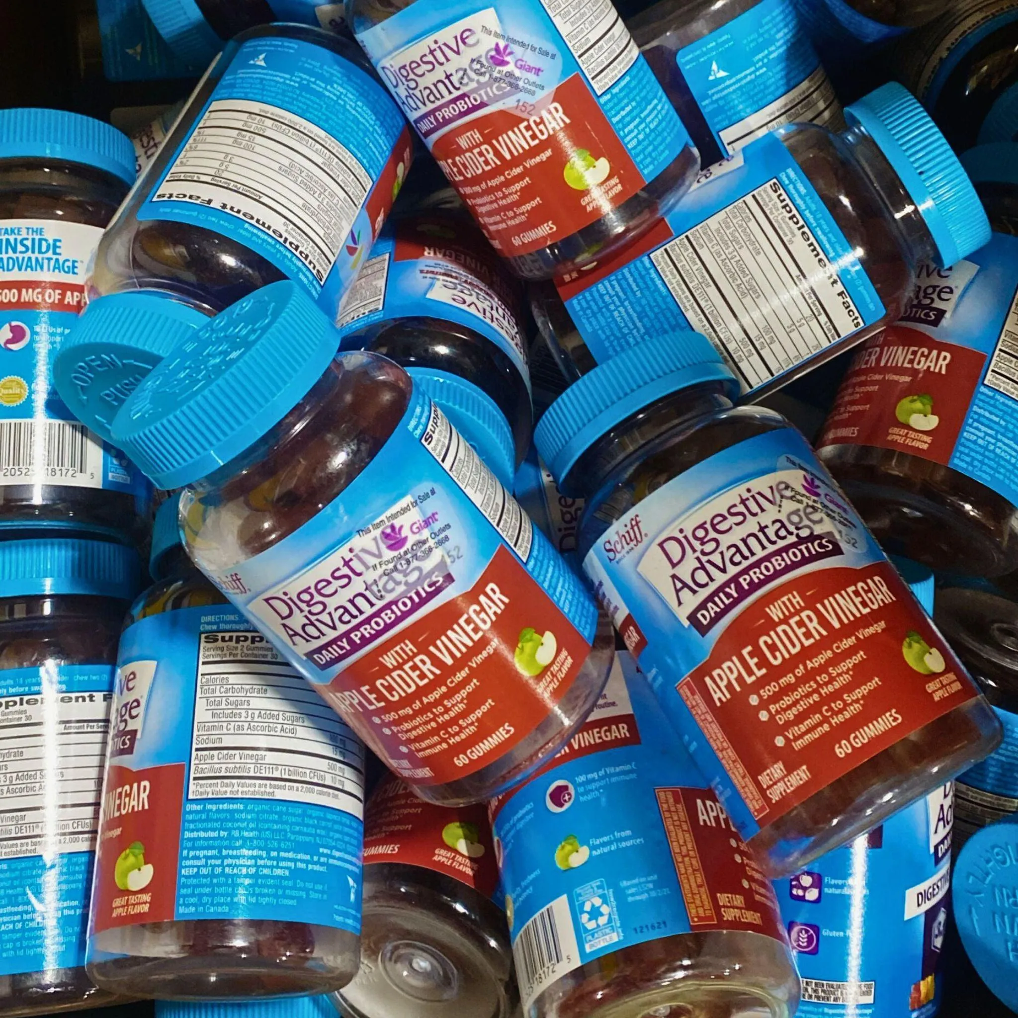 Digestive Advantage GUMMIES Mix (50 Pcs Lot)