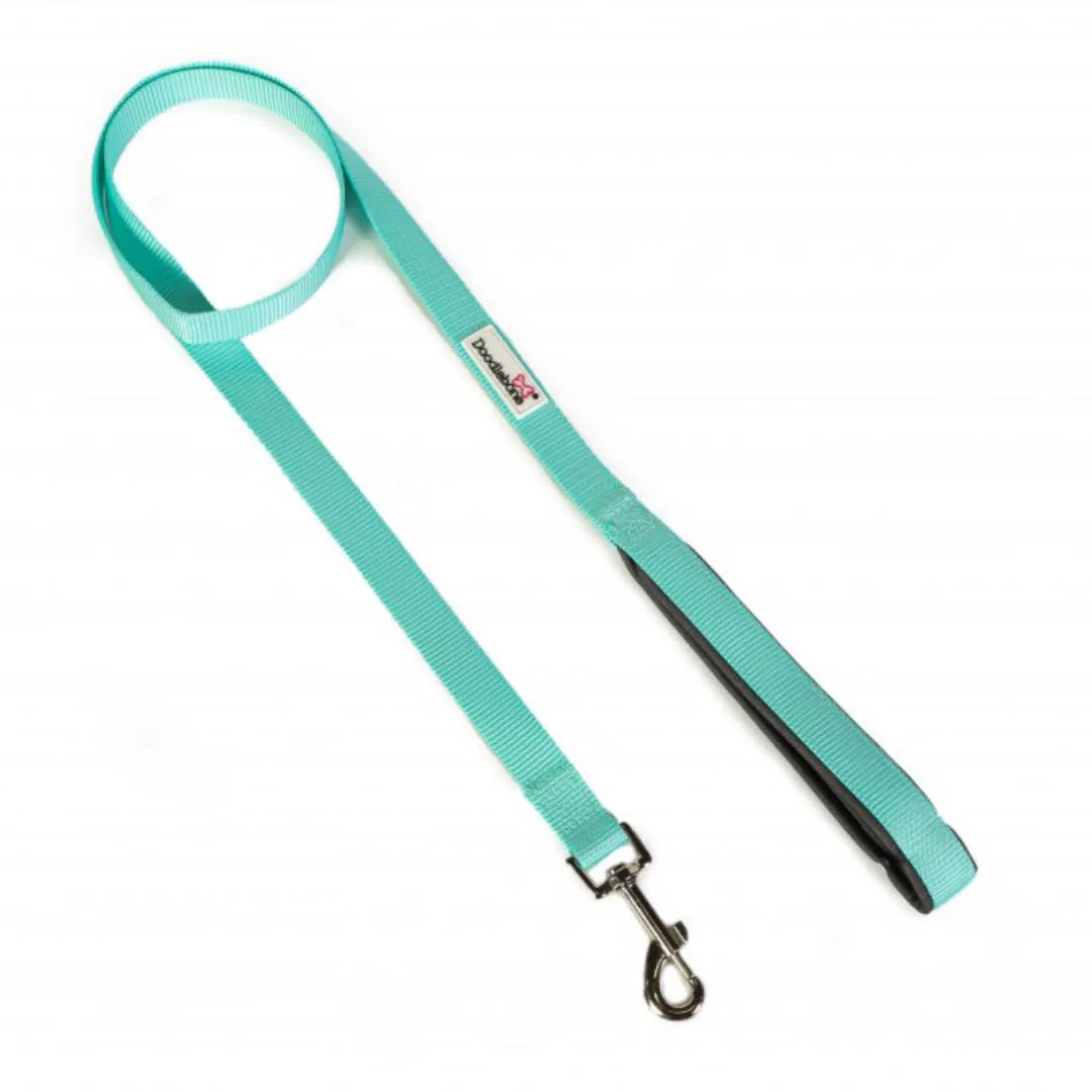 Doodlebone Padded Dog Collar - Mint