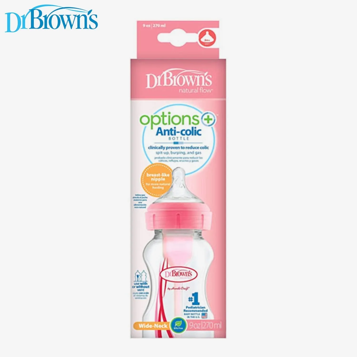 Dr Brown's Bottle Wide-Neck Options 
