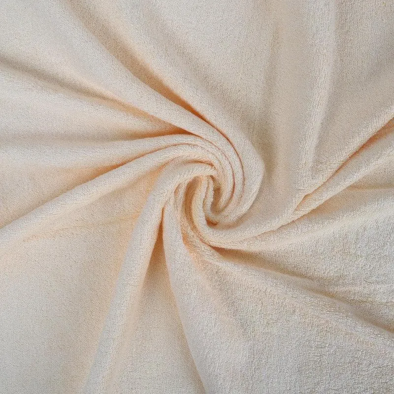 Drip Dry Bath Towel (Beige & Cream) - Set Of Two