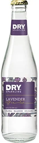 DRY Lavender, Sparkling Soda, 12 Fl Oz Bottles, 4 Pack