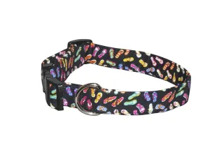 Elmo's Closet Flip Flop Fun Dog Collar