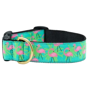 Extra-Wide Collar | Pink Flamingos