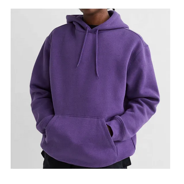 Fashionable Men Purple Color Standard Size Hoodies .. هوديس رجالي أنيق بأفضل جودة وبمقاسات