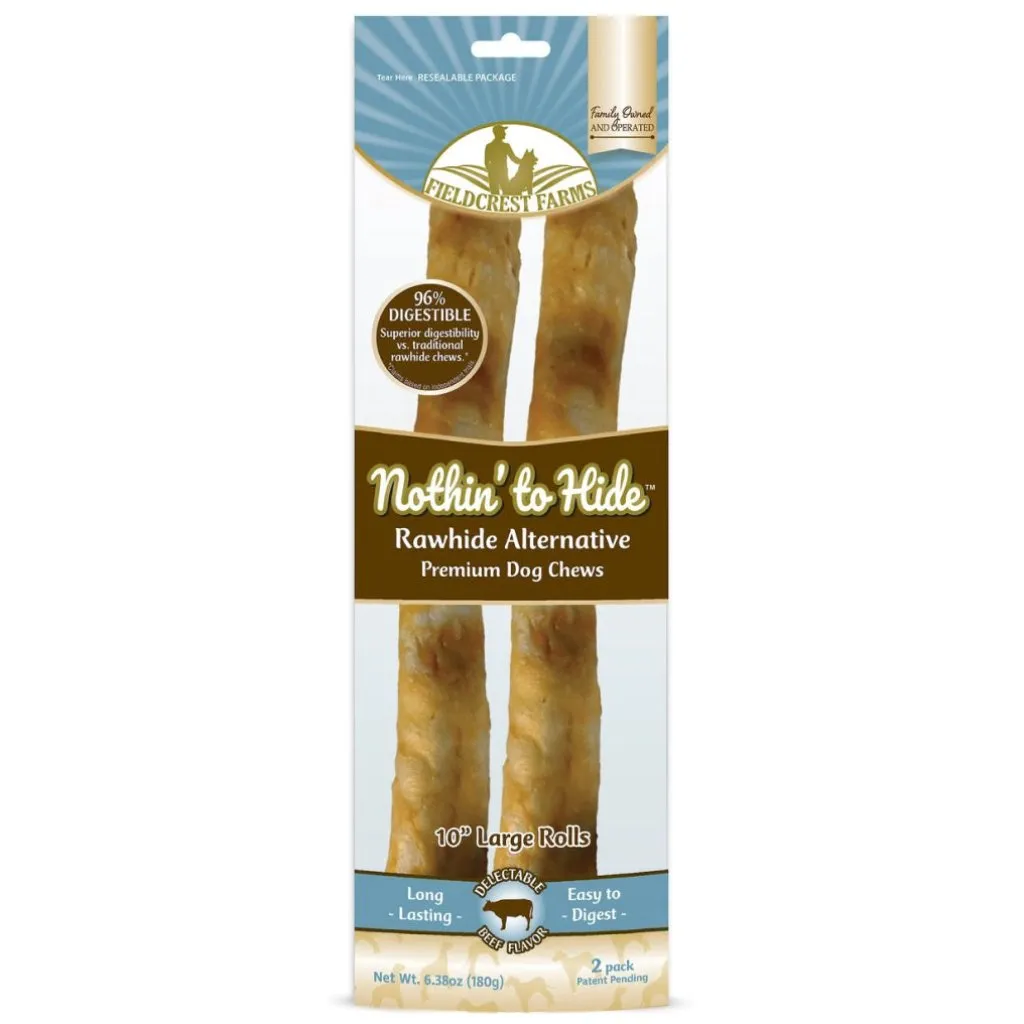 Fieldcrest Farms Nothin' to Hide Beef Flavor Chew Treats For Dogs