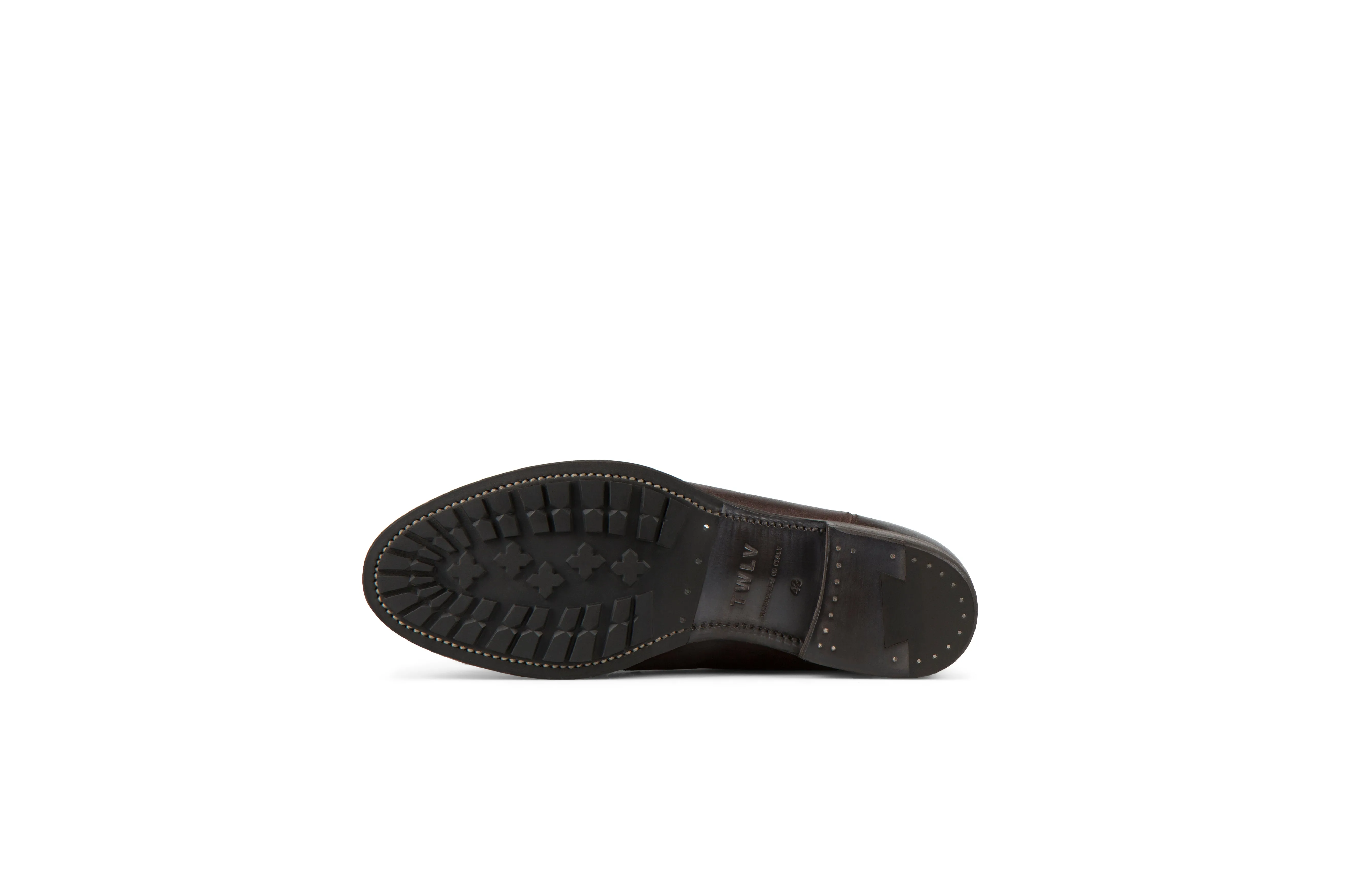 Flame Tmoro Reversed Cordovan Leather Zipper Boots