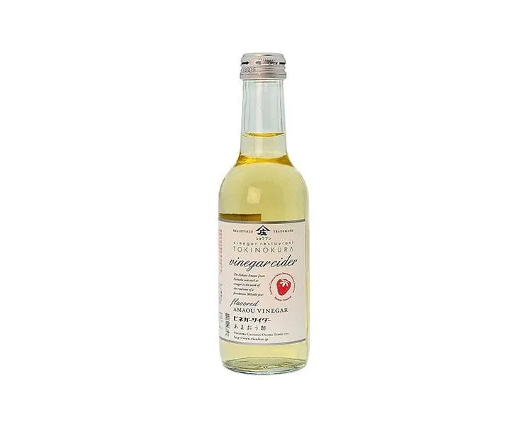 Flavored Amaou Strawberry Vinegar Cider