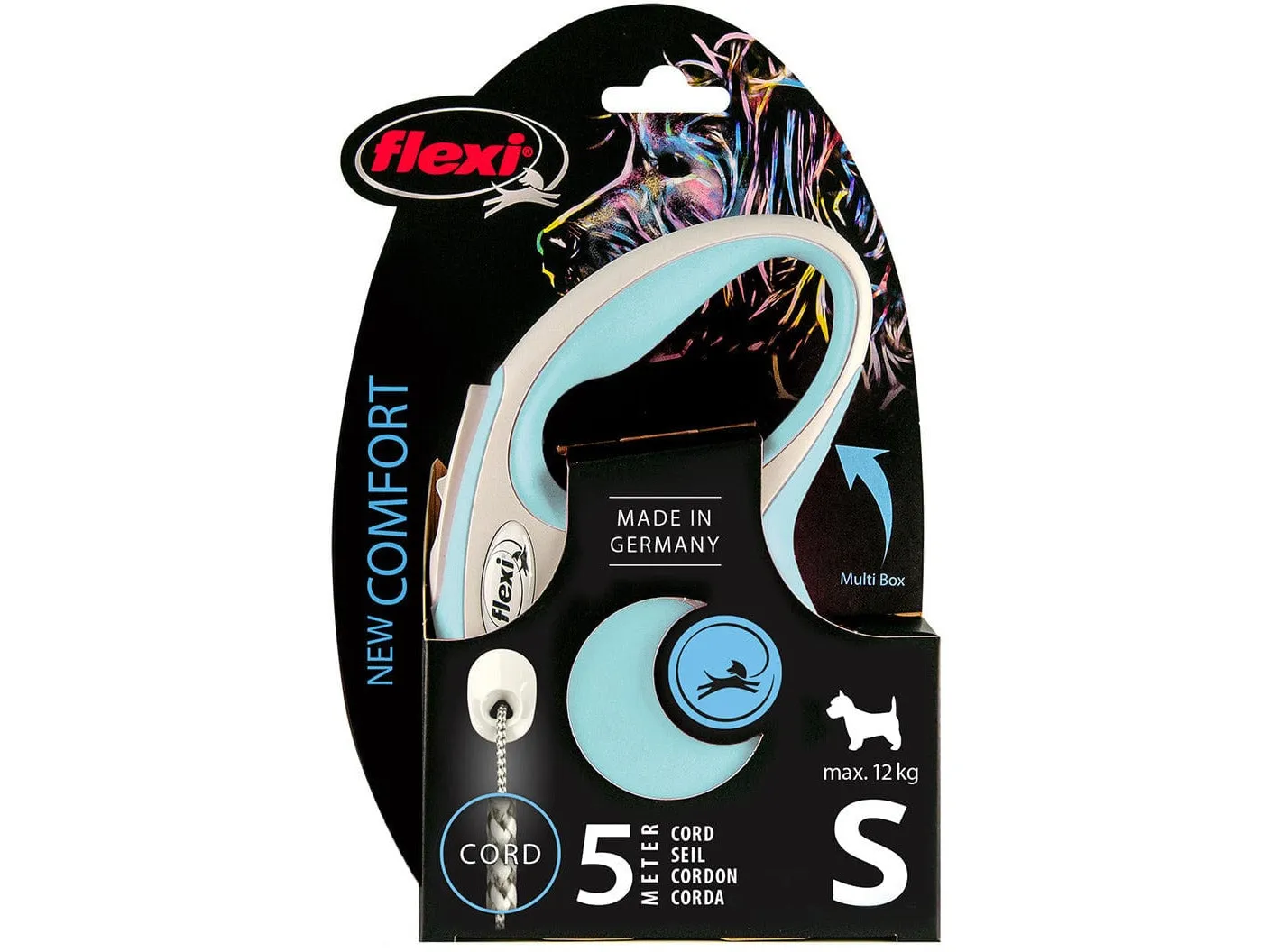 FLEXI NEW COMFORT CORD S/5M light blue