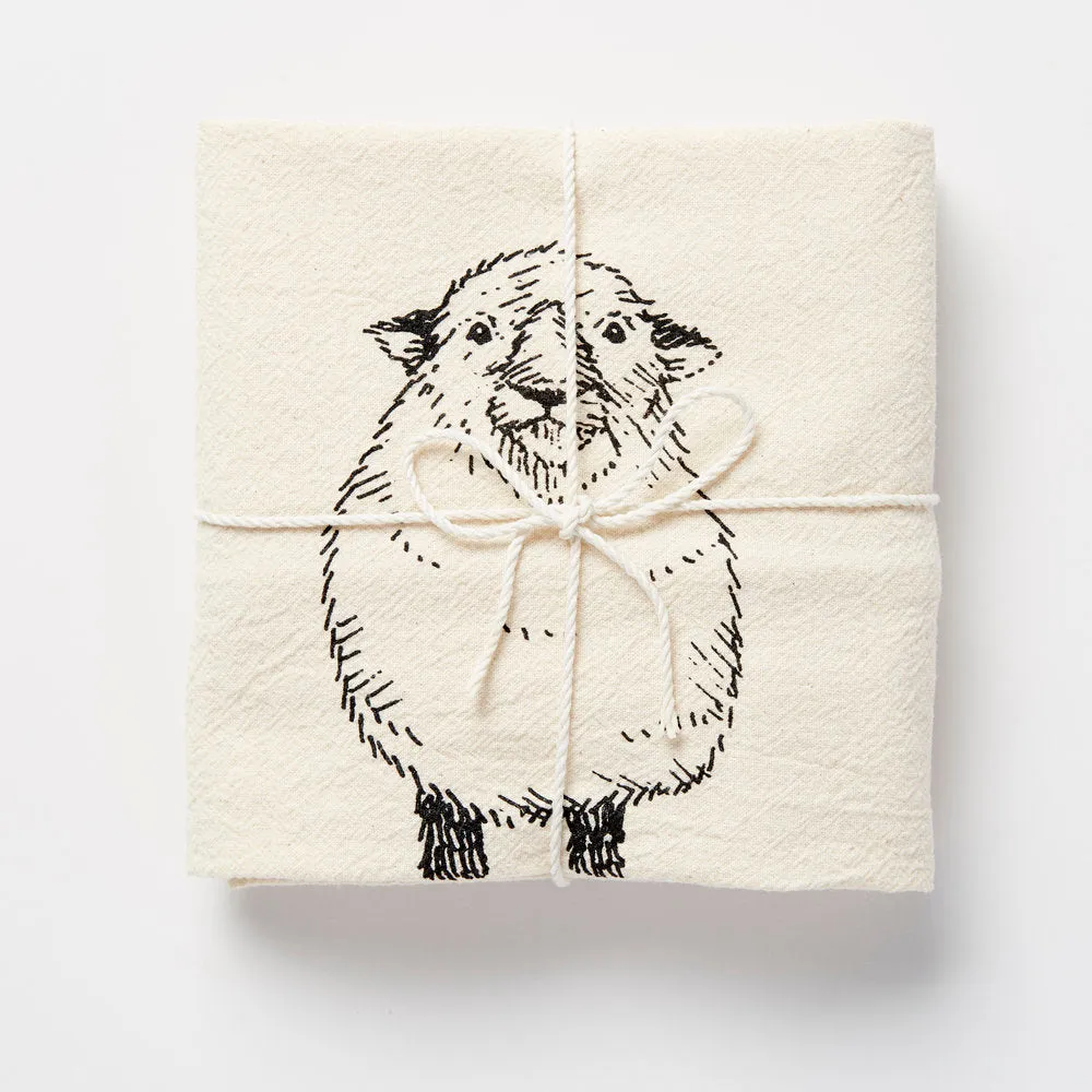 Flour Sack Towel (Multiple Illustrations) by SKT Ceramics