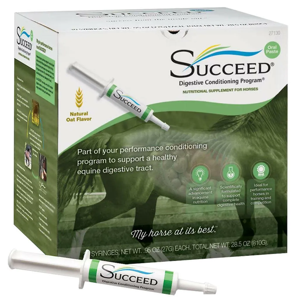 Freedom Health Succeed Digestive Conditioning Program Oral Paste For Horses (27g x 30 syringes)