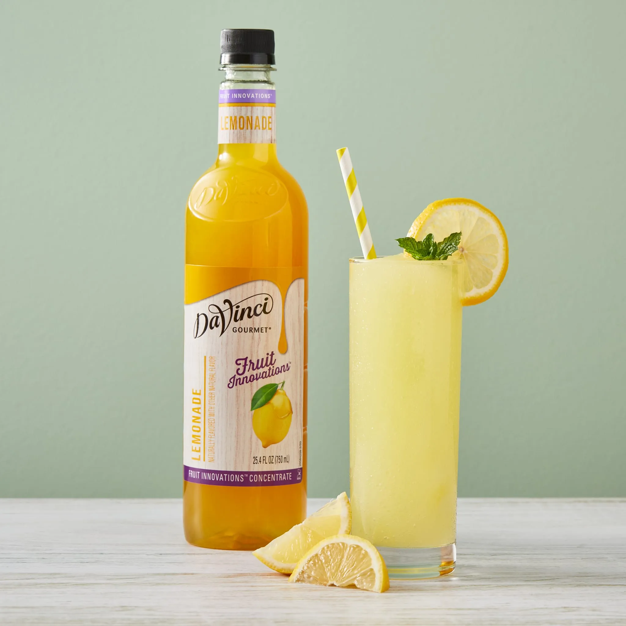 Fruit Innovations Lemonade Concentrate Syrup - 4 x 750 ml Plastic