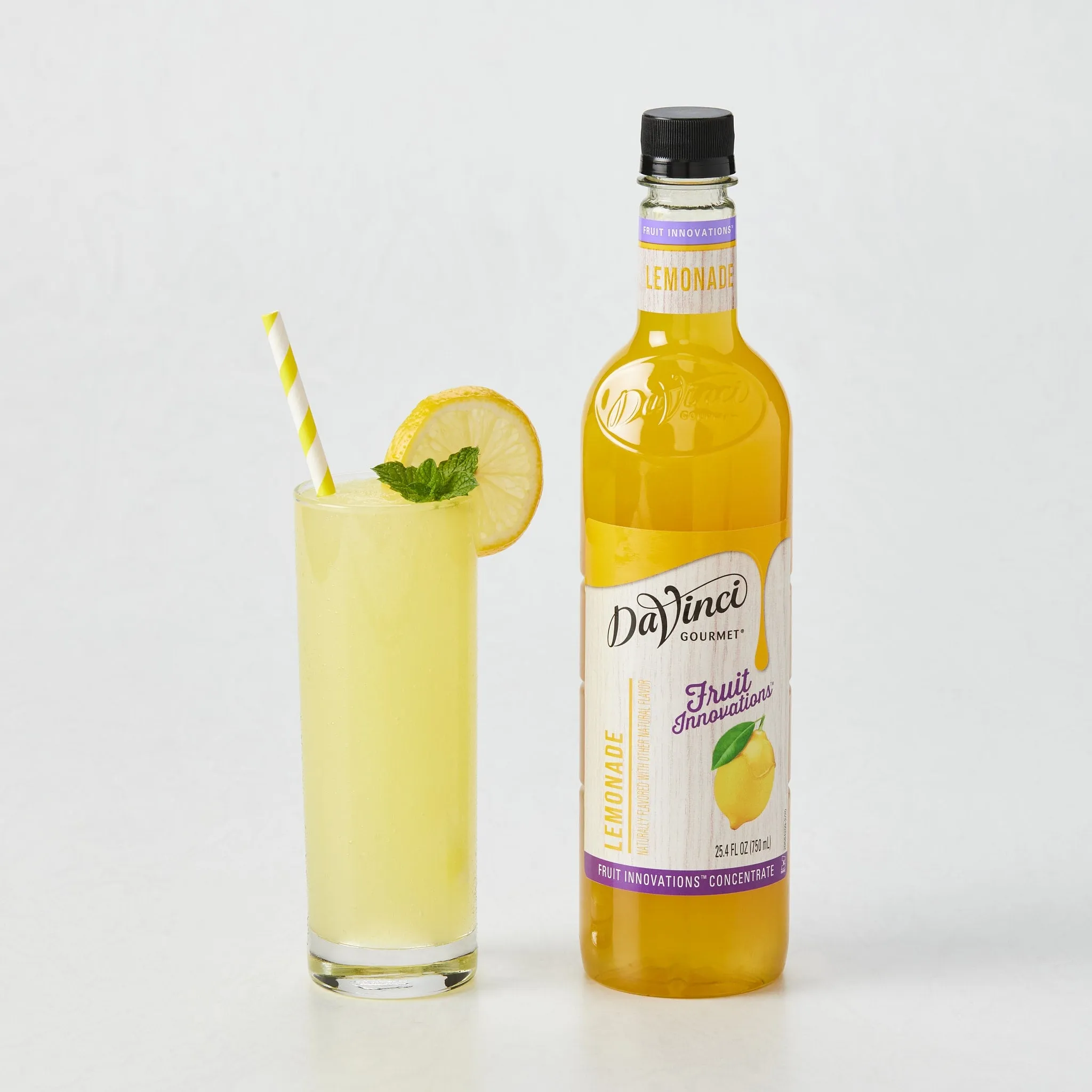 Fruit Innovations Lemonade Concentrate Syrup - 4 x 750 ml Plastic