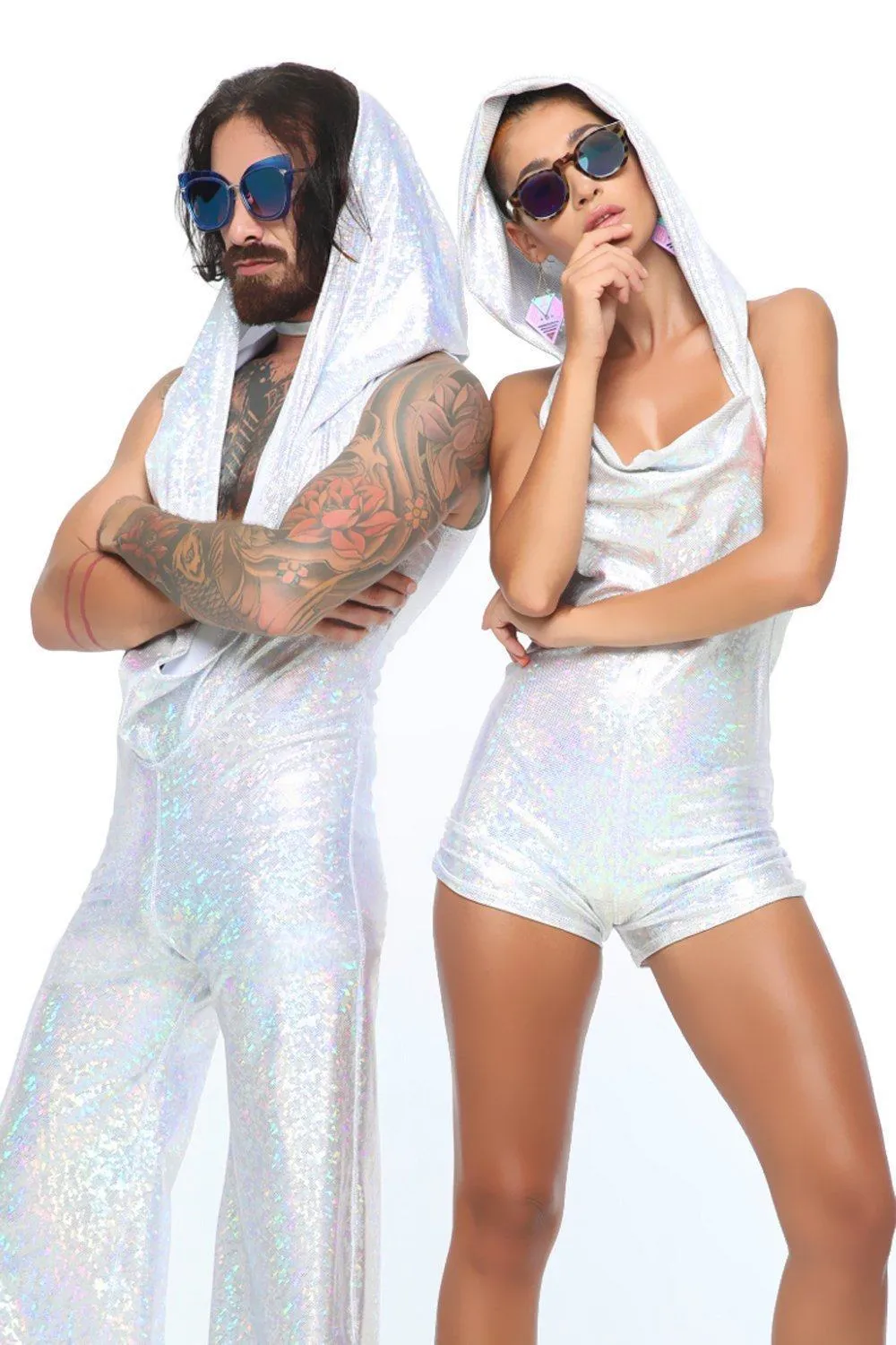 Holographic Playsuit | 13 Colors
