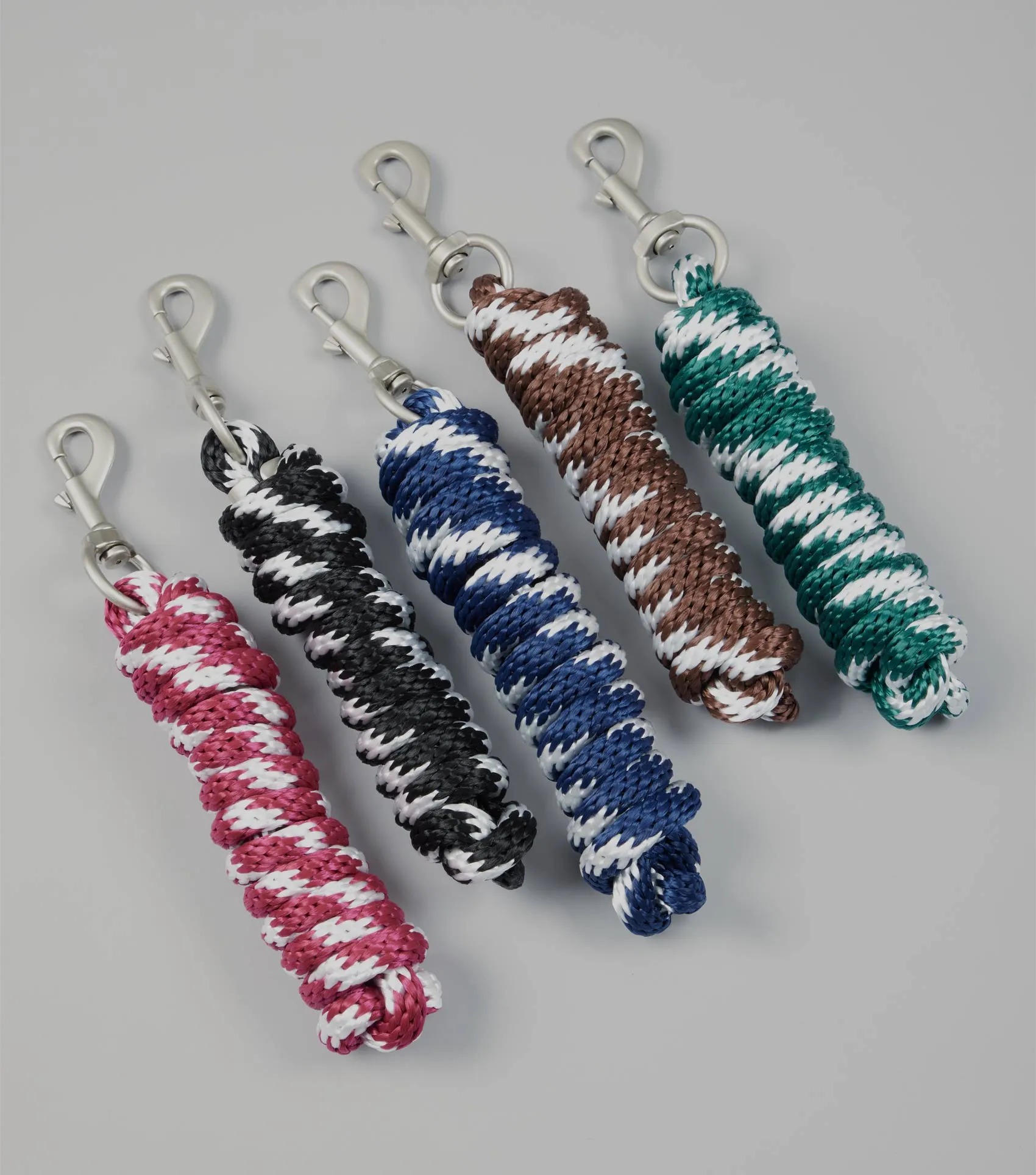 Horse Lead Ropes Black/White