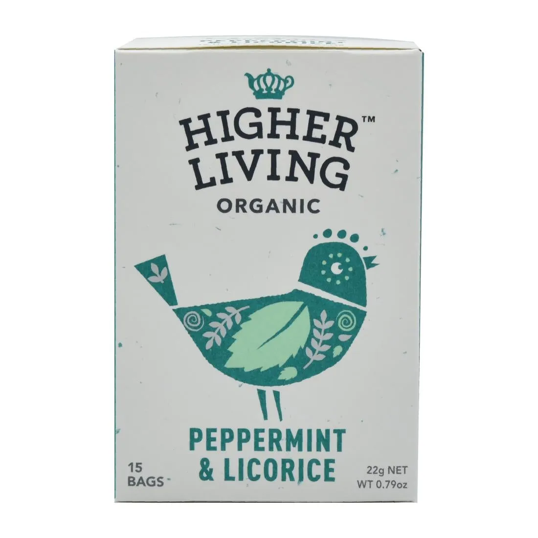 HT795 Higher Living Peppermint & Liquorice Organic Teabags (Pack of 60)