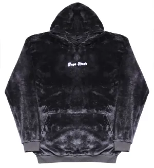 Huge Hoods Fur Black Oversized Original Hoody