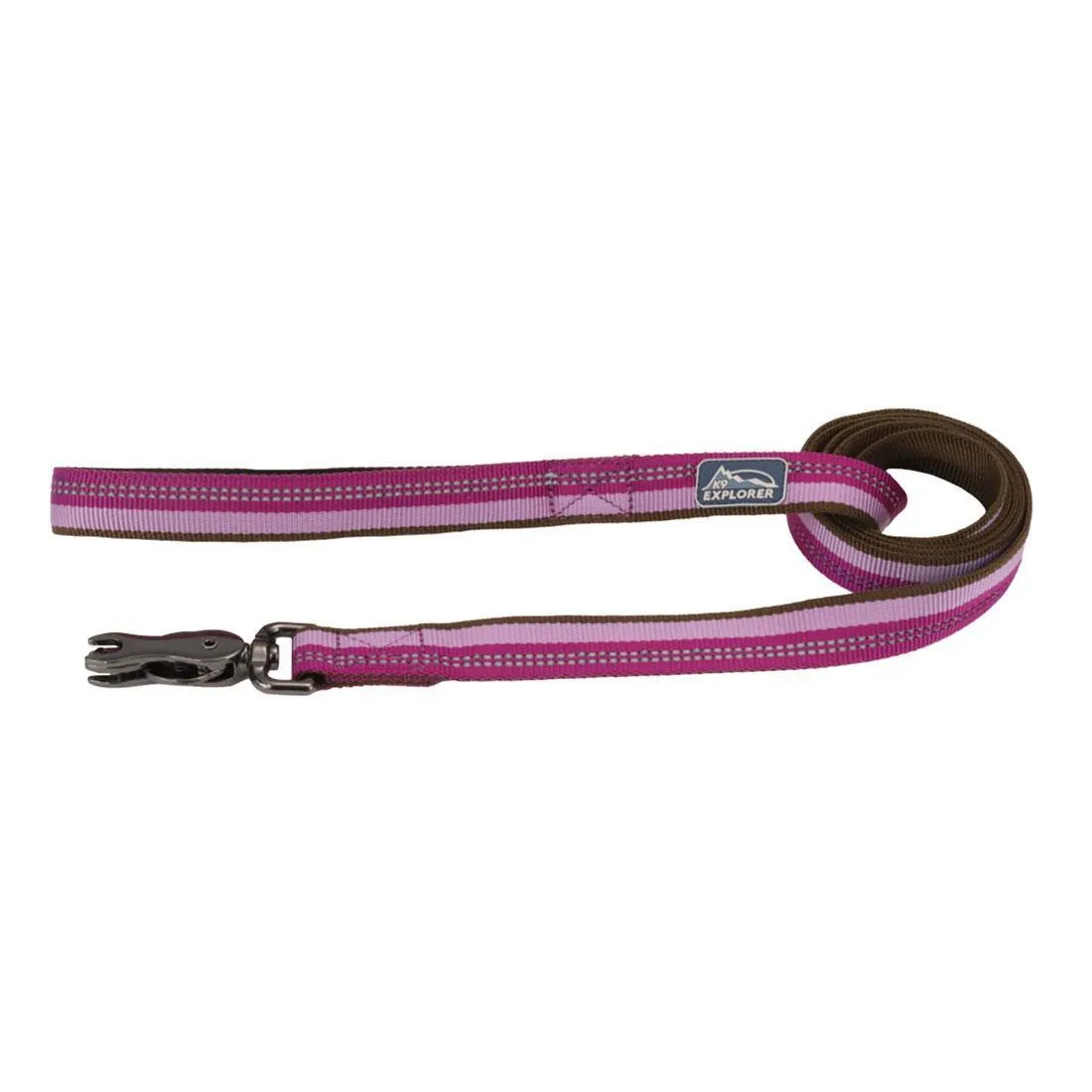 K9 Explorer Reflective Lead w/ Scissor Snap - Orchid 5/8in x 6ft