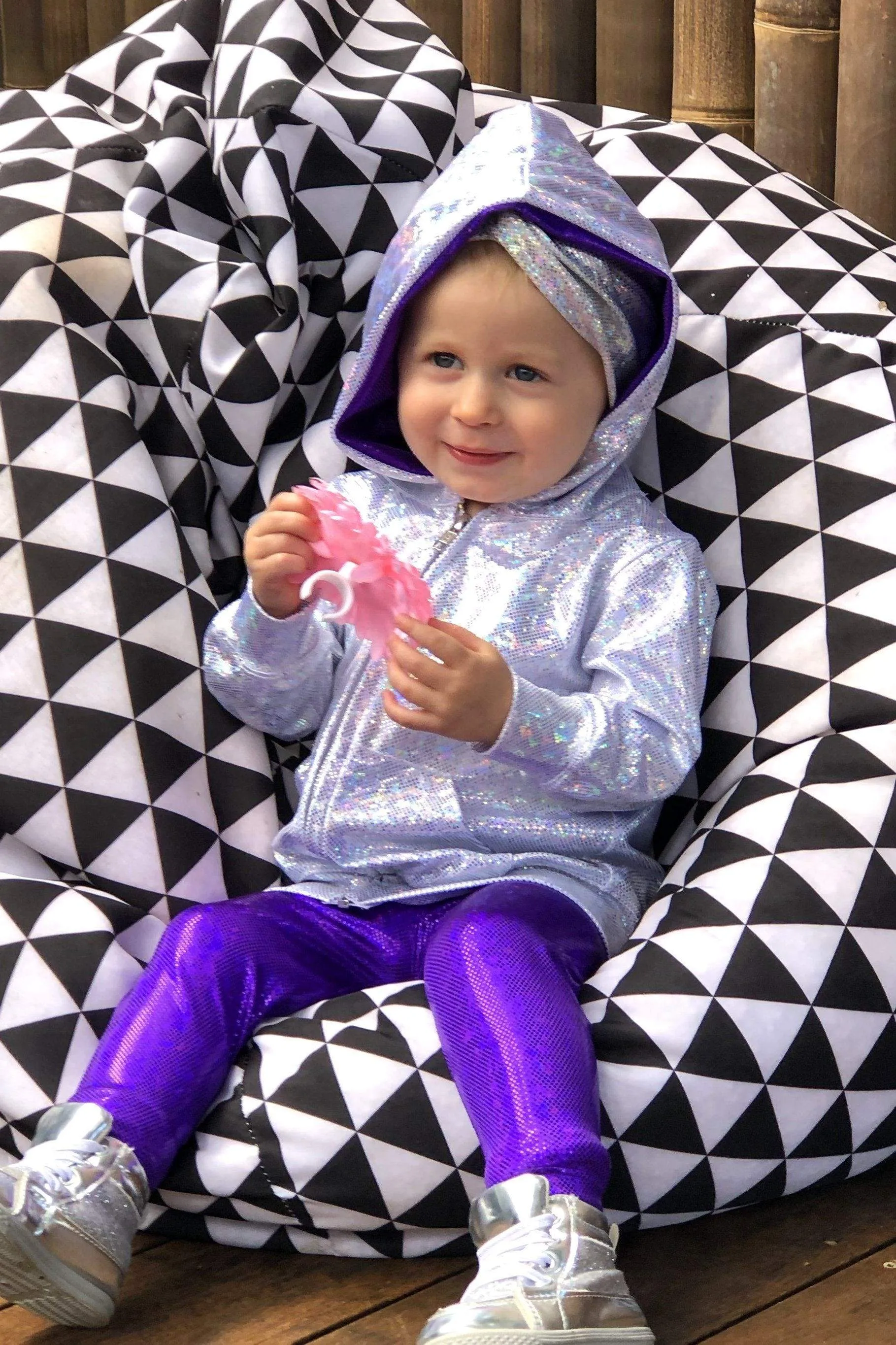 Kids Holographic Hoodie | 13 Colors