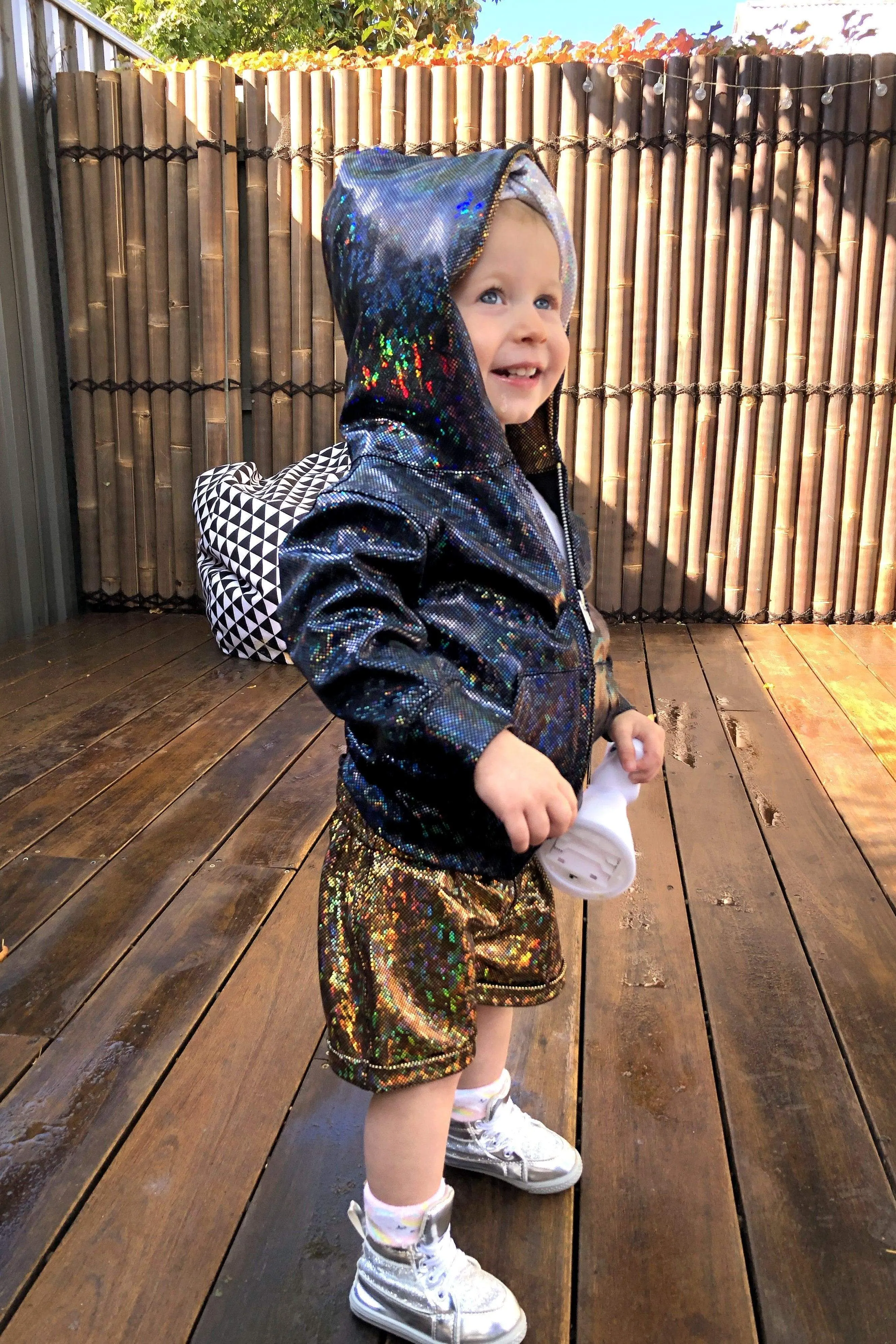 Kids Holographic Hoodie | 13 Colors