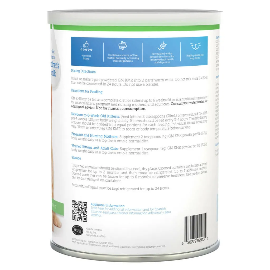 KMR Goat's Milk Kitten Milk Replacer Powder (12 oz)