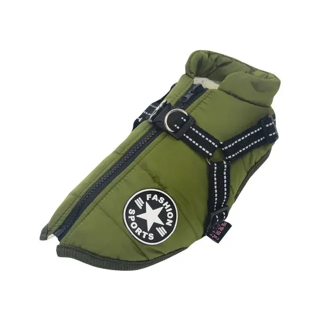 Large Pet Dog Jackets- Winter Warm Dogs Clothes - Coats for winter- Outdoor