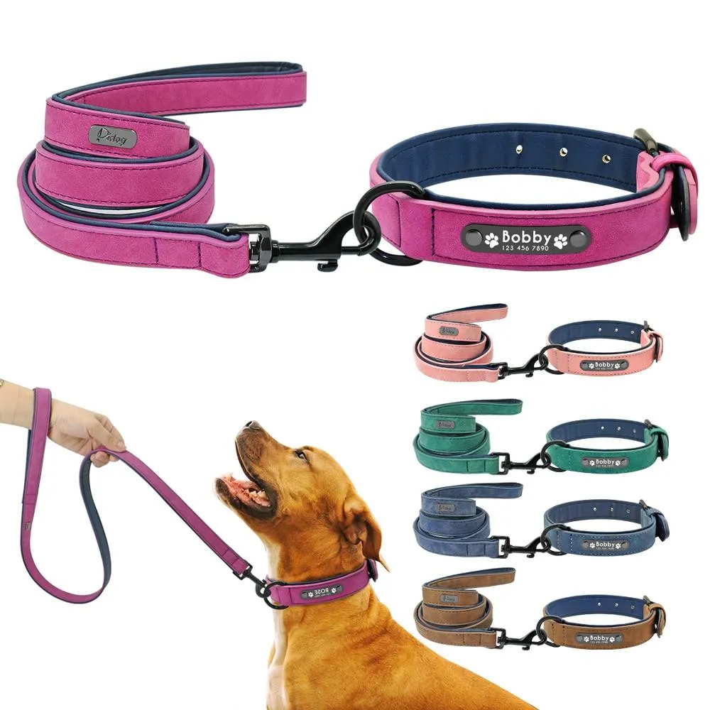 Leather Collar & Leash