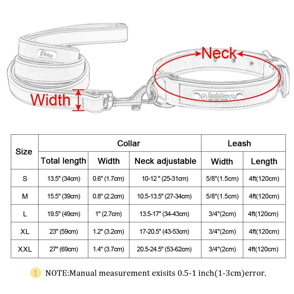 Leather Collar & Leash