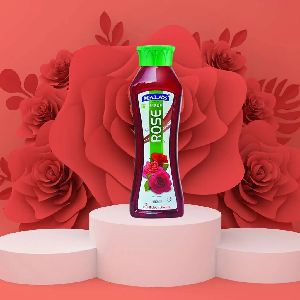 Mala'S Rose Syrup 750 ML
