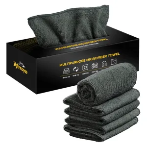 Microfiber Towel for Automotive Use, Gray, 21 Pieces - Towel - 🏆 #32 - Automotive Accessories - Best of December