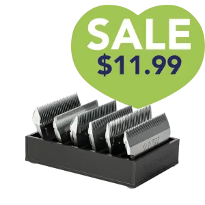 Mini Wide 6 Blade Holder Black by PetStore.Direct