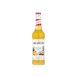 Monin Syrup Pina Colada 700ml - Tropical Flavor for Drinks & Desserts