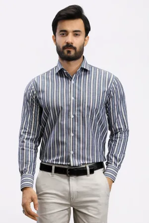 Multicolor Shadow Stripe Formal Shirt