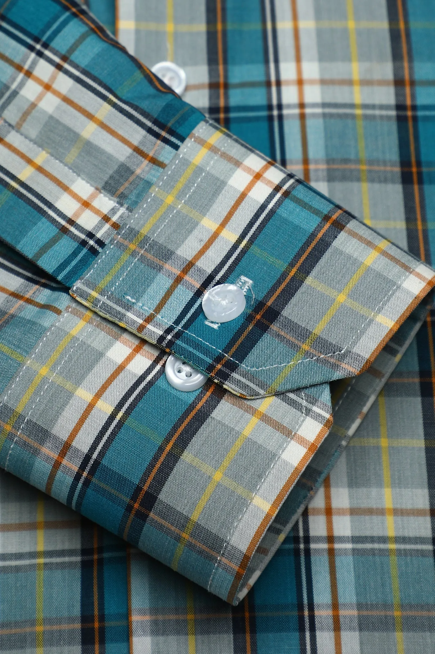 Multicolor Tattersall Check Casual Milano Shirt
